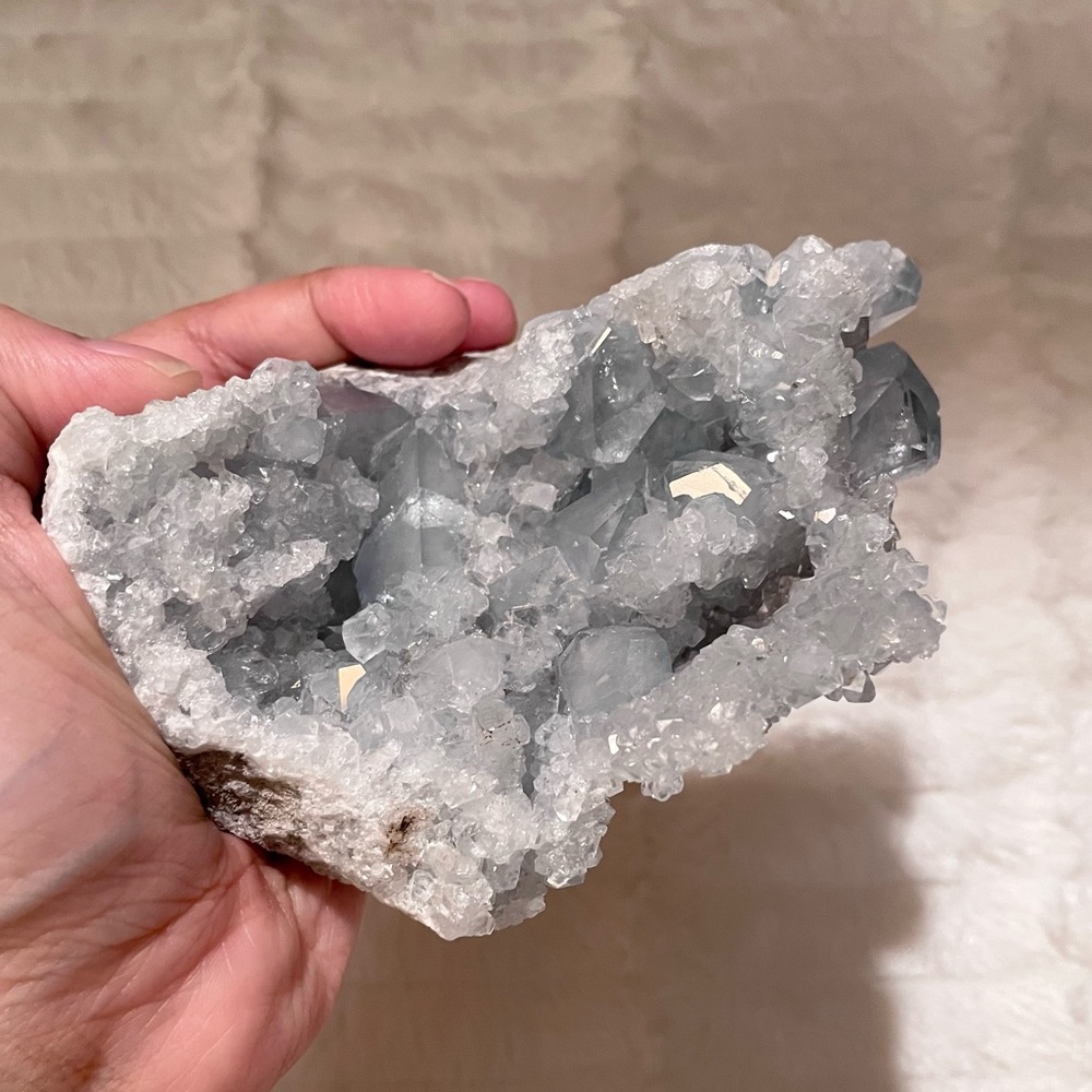 Celestite Geode Cluster